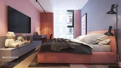 Mẫu giường ngủ hiện đại đẹp cho chung cư Green Bay Mễ Trì