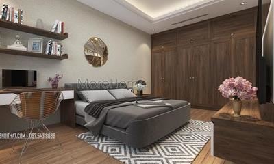 Giường ngủ đẹp cho nhà phân lô Maison Du Park Phạm Văn Đồng